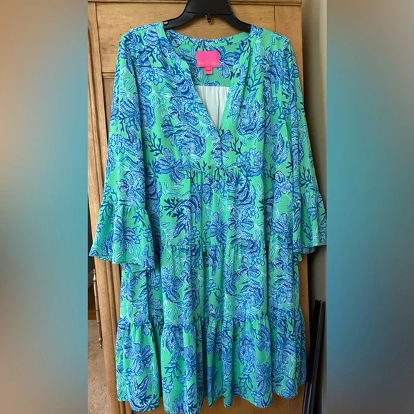Lilly Pulitzer Tunic Dress - Women's 14 - Picture 1 of 3